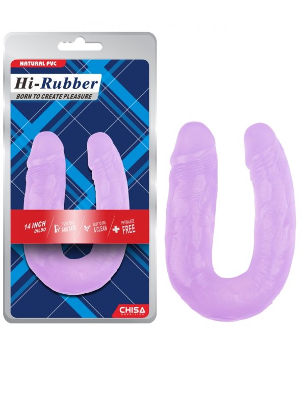 14-inch Dildo - Purple