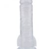 7,7 inch Dildo - Clear - Image 3