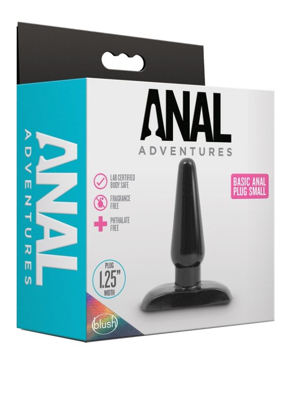 Anal Adventures Basic Anal Plug - Small - Image 2