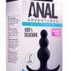 Anal Adventures Platinum Beaded Plug - Image 3