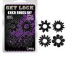 Cock Rings Set-Black