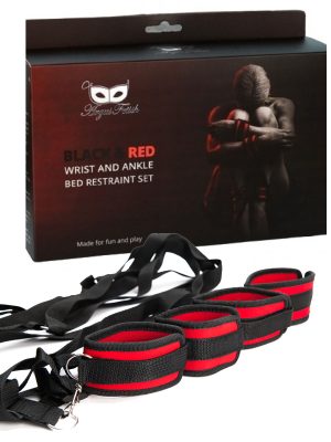 Crveni set za krevet Argus