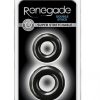 Renegade Double Stack Black prstenovi za penis - Image 2