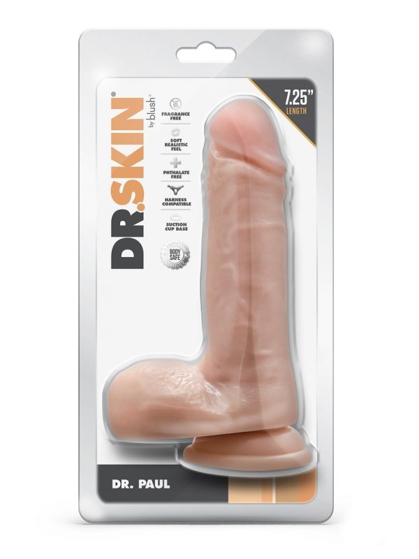 Dr Skin Dr Paul 7,25 inch Dildo With Balls - Image 5