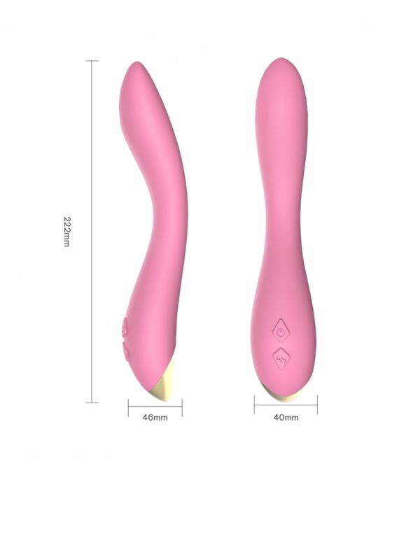 Flamingo Light Pink vibrator za G-tačku - Image 2