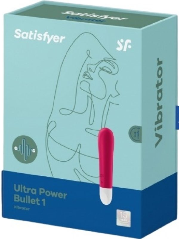 Satisfyer vibrator za klitoris Ultra Power Bullet 1 - Red - Image 2