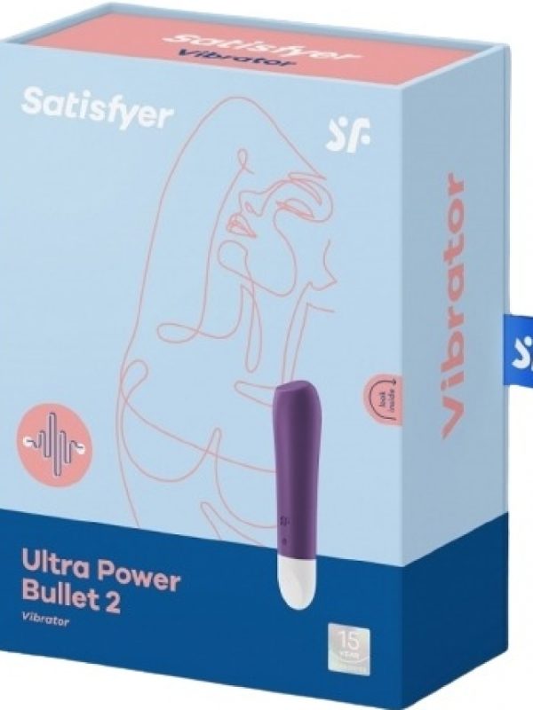 Satisfyer vibrator za klitoris Ultra Power Bullet 2 - Violet - Image 3