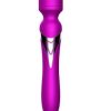 Silicone Dual Massager USB - Purple