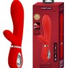 Silikonski crveni vibrator Thomas