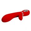 Silikonski crveni vibrator Thomas - Image 4