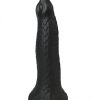 Silikonski dildo - Crni