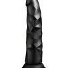 Silikonski dildo - Crni