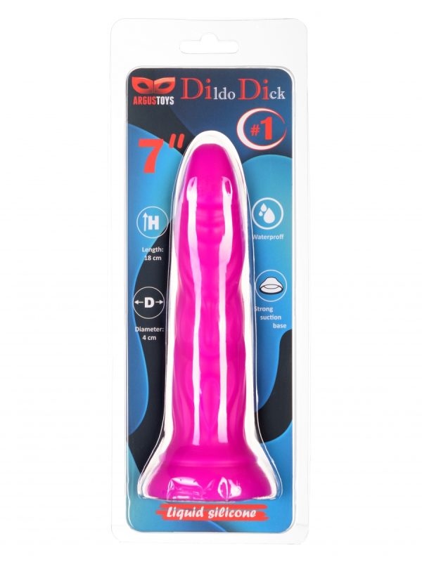 Silikonski dildo - Ljubičasti - Image 3