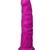 Silikonski dildo - Ljubičasti