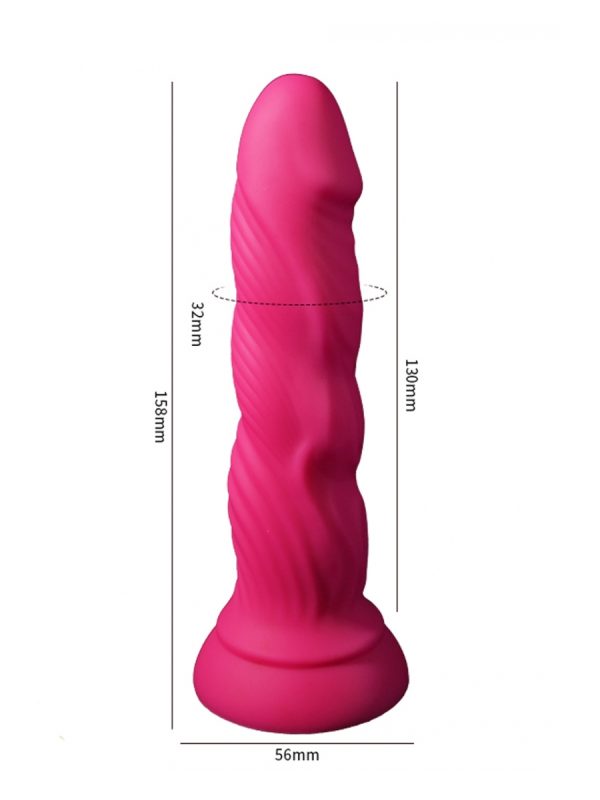 Silikonski dildo - Rozi - Image 2