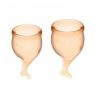Menstrualne čašice Feel Secure Menstrual Cup Orange