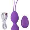 Ridged Vibrating Bullet - Purple - Image 2