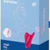 Satisfyer vibrator za klitoris High Fly - Red - Image 3