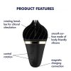 Satisfyer vibrator za klitoris Sweet Treat - Black - Image 2