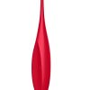 Satisfyer vibrator za klitoris Twirling Fun - Poppy Red