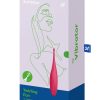 Satisfyer vibrator za klitoris Twirling Fun - Poppy Red - Image 3