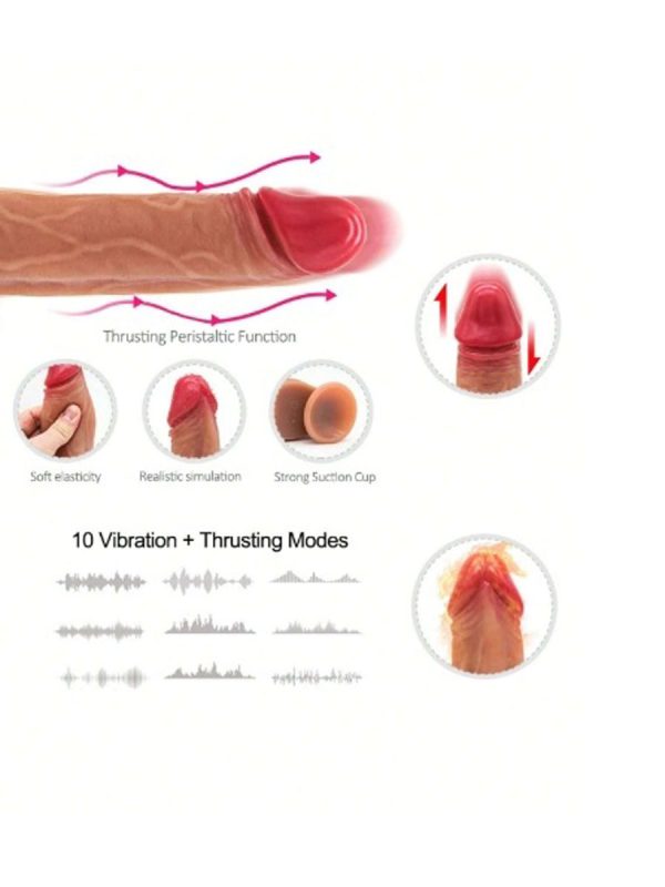 Thrusting Vibrator Sa Daljinskim YQD 010 2 - Image 4