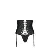 Celin Set With Open Bra Black - Image 3