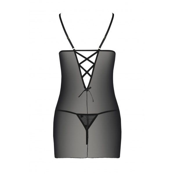 Lovelia Chemise Black - Image 4