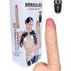 Realistični bežični vibrator Herkules