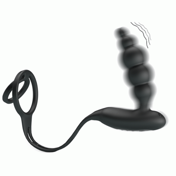 Masažer prostate sa prstenom za penis - Image 2