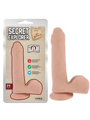 Realističan dildo u boji kože Tajni Istraživač