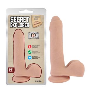 Realističan dildo u boji kože Tajni Istraživač