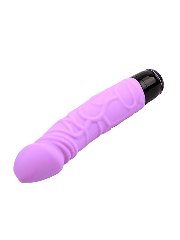 Thick Realistic ljubičasti vibrator - Image 2