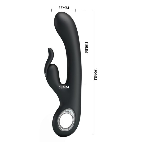 Pretty Love Carina Rabbit vibrator black - Image 5