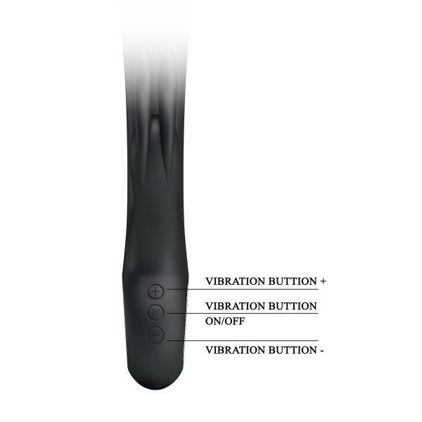 Pretty Love Carina Rabbit vibrator black - Image 6