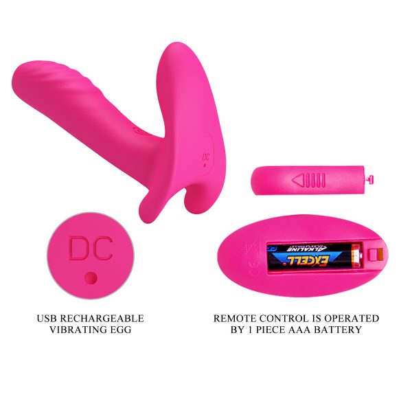 Pretty love vibrator za parove pink - Image 9