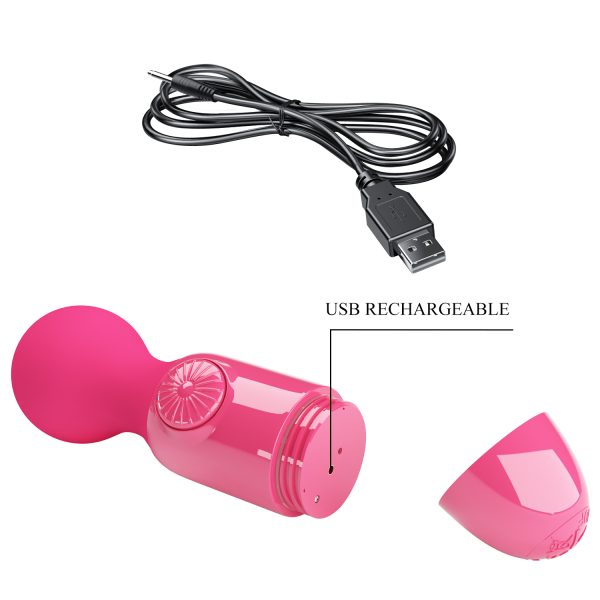 Mini klitoralni masažer Little Cute USB pink - Image 6
