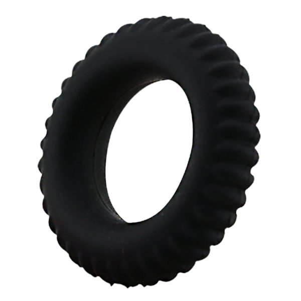Titan Ring Crni silikonski prsten za penis - Image 4