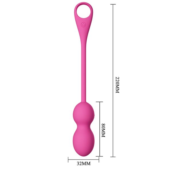 Pretty Love Elvira Pink vibro jaje na aplikaciju - Image 7