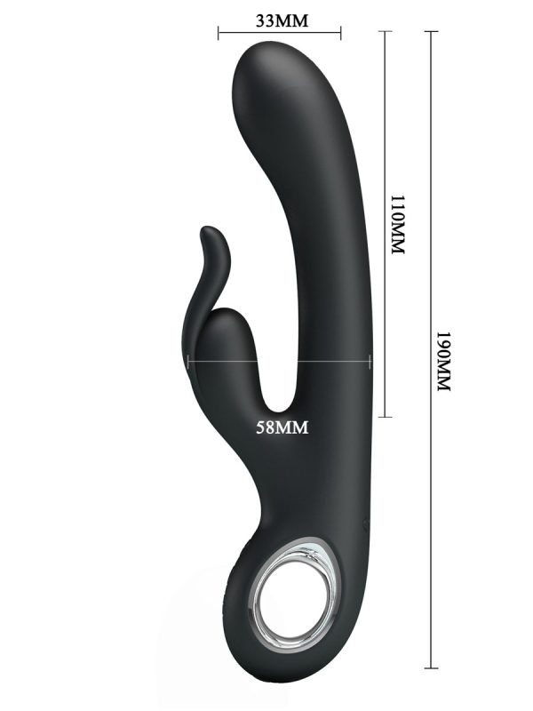 Pretty Love Carina Rabbit vibrator black - Image 5