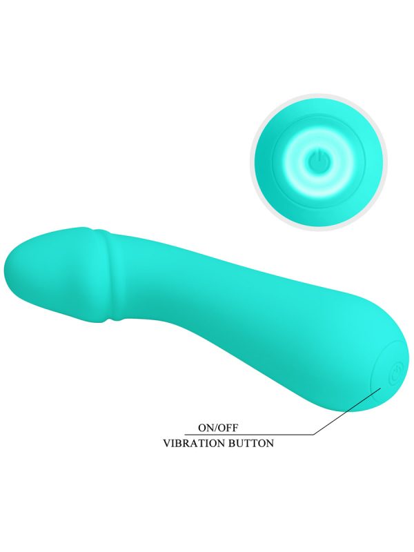 Vibrator za G-tačku Cetus – Tirkiz - Image 5
