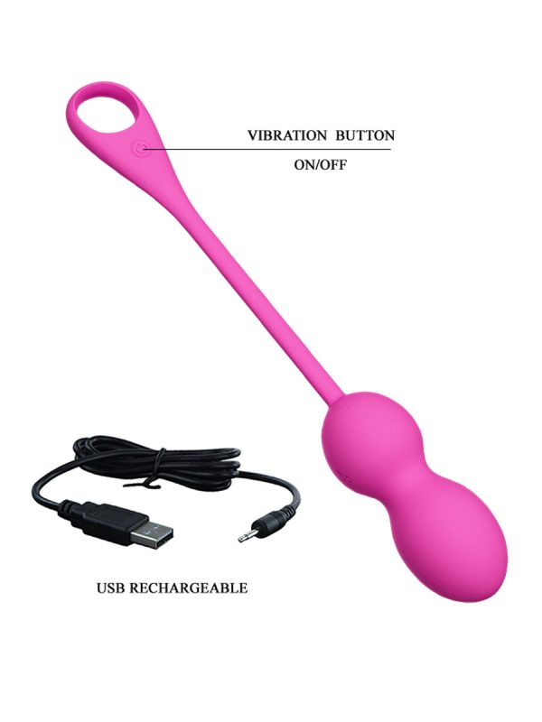 Pretty Love Elvira Pink vibro jaje na aplikaciju - Image 6