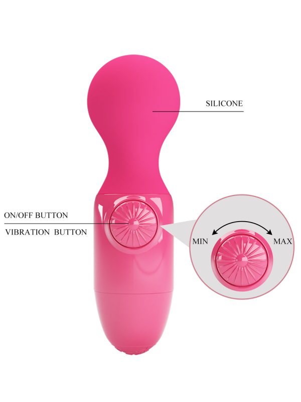 Mini klitoralni masažer Little Cute USB pink - Slika 5