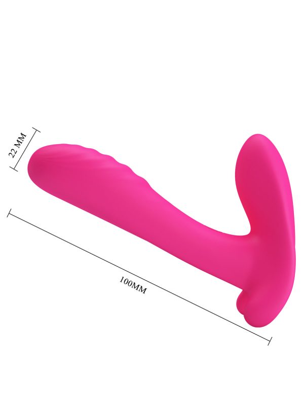 Pretty love vibrator za parove pink - Slika 7
