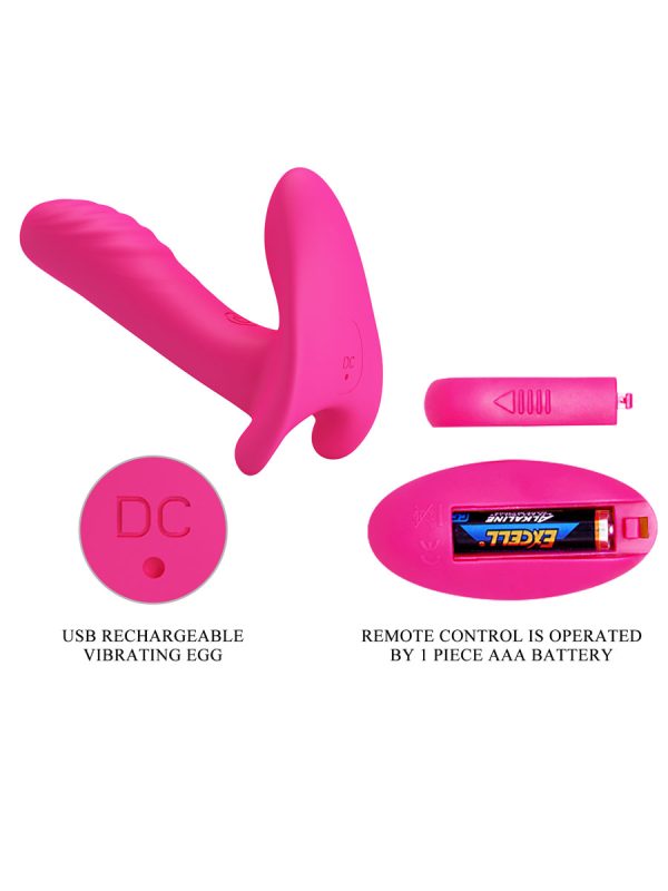 Pretty love vibrator za parove pink - Slika 9