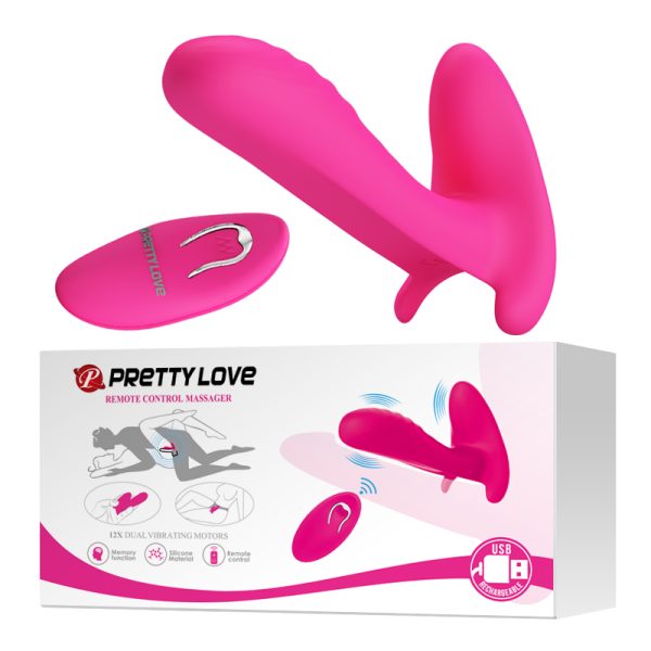 Pretty love vibrator za parove pink