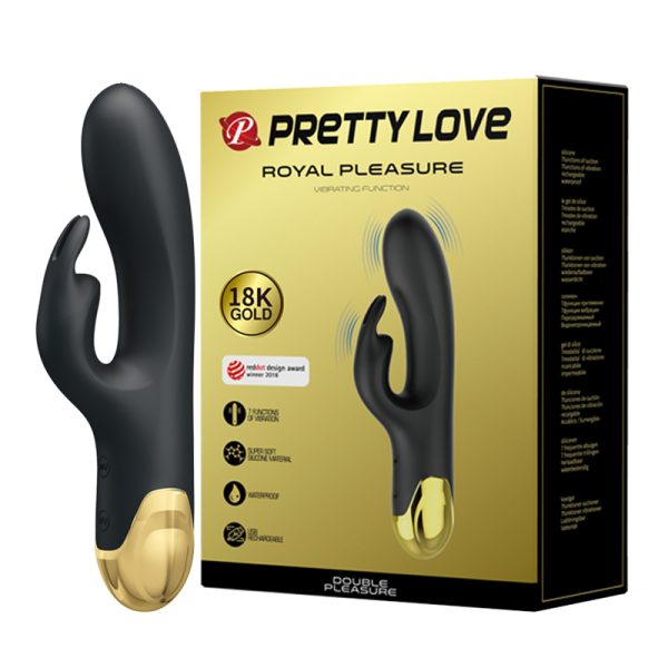 Silikonski vibrator Double Pleasure