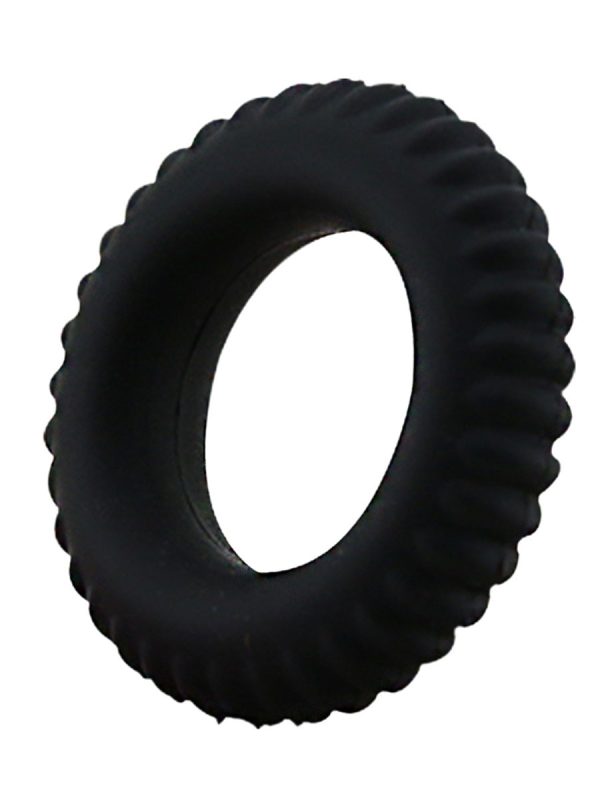 Titan Ring Crni silikonski prsten za penis - Image 4