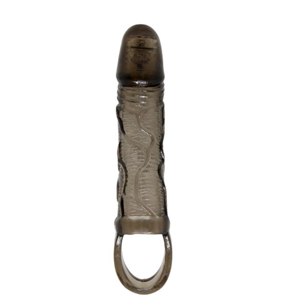 Realistična penis navlaka Carson black - Image 4