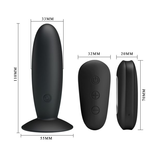 Remote Control Vibrating Anal Plug Mr Play - Image 5